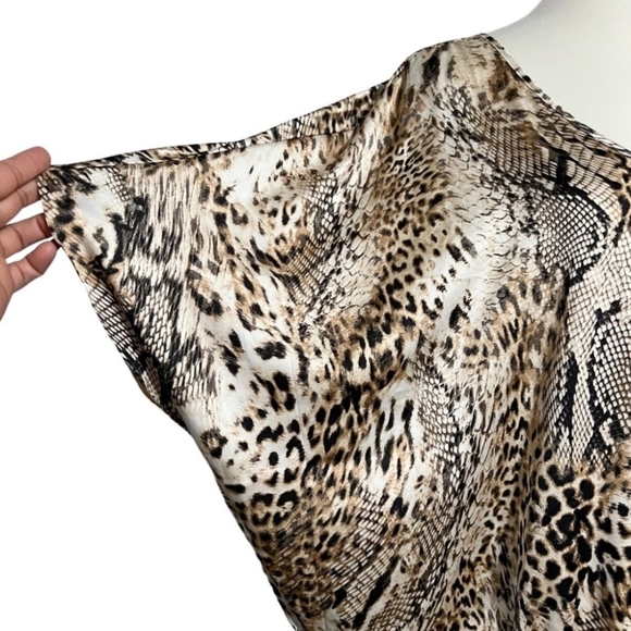 Chico's satin print blouse - Picture 10 of 14